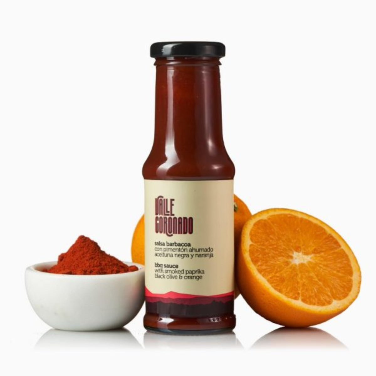 Salsa Barbacoa (BBQ) mit geräucherter Paprika, Olive & Orange