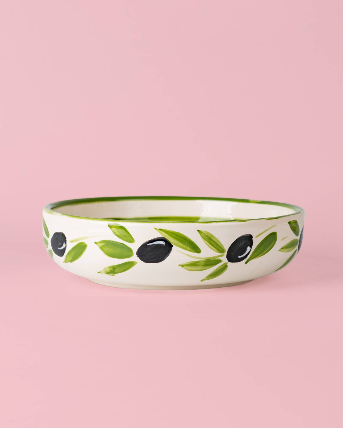 Reibeschale Olivgrün Groß – 19 cm