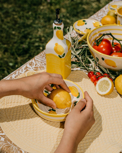 Ölflasche Limone – Keramik 475 ml