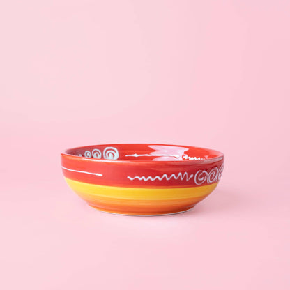 Keramik-Reibeteller Provenzalisch Mittelgroß – 15 × 5 cm