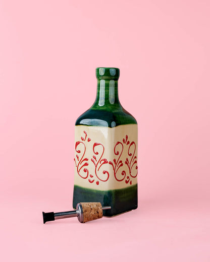 Keramik-Ölspender Alhambra Grün – 475 ml