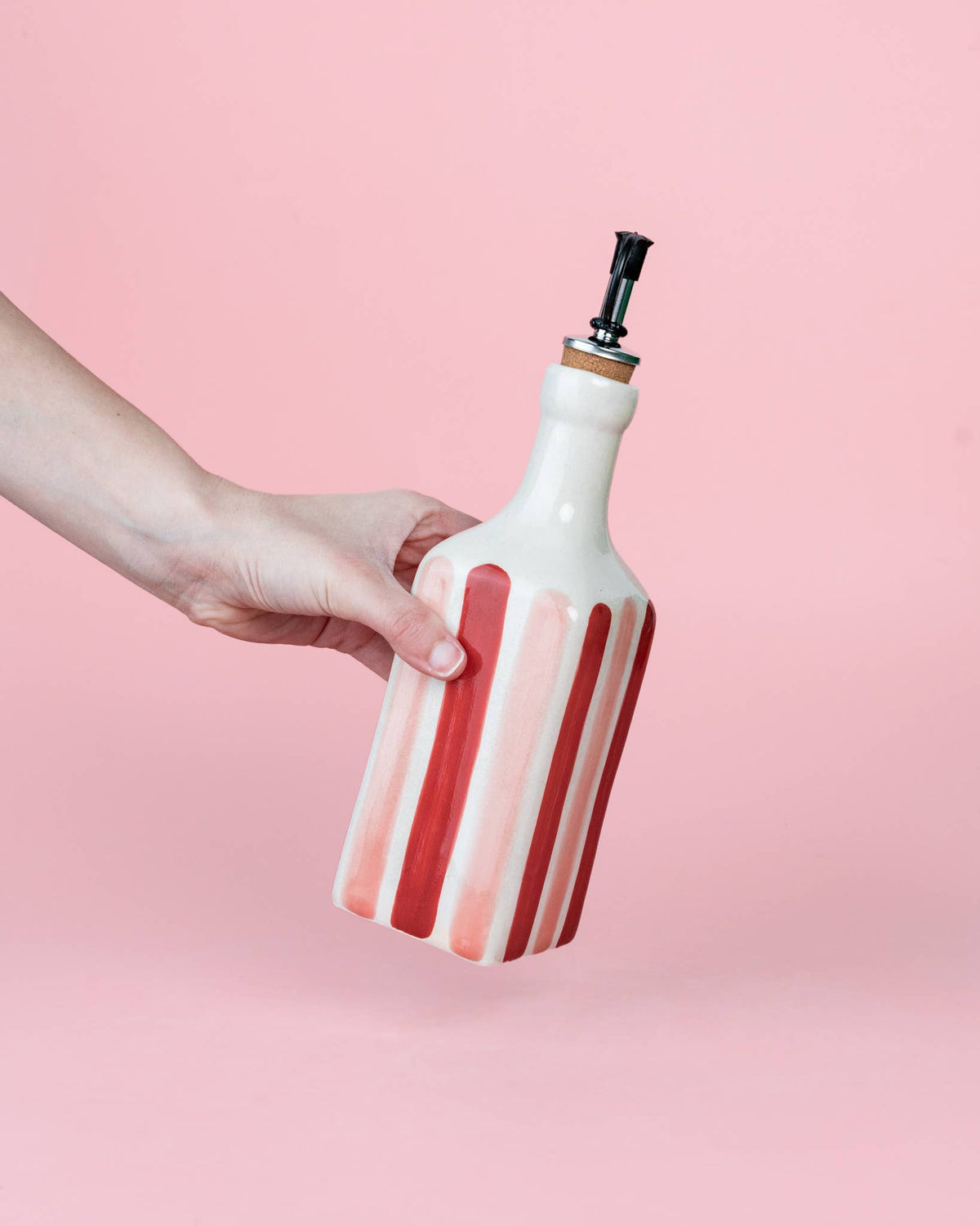 Ölflasche Sweetheart – Rot/Rosa 475 ml