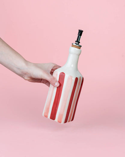 Ölflasche Sweetheart – Rot/Rosa 475 ml