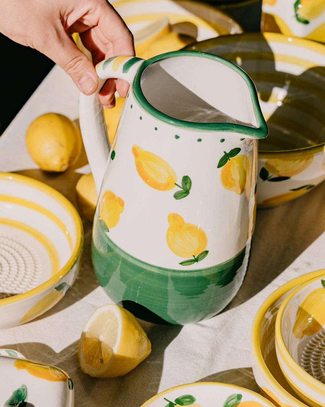 Keramikkrug Limone – 1,5 Liter