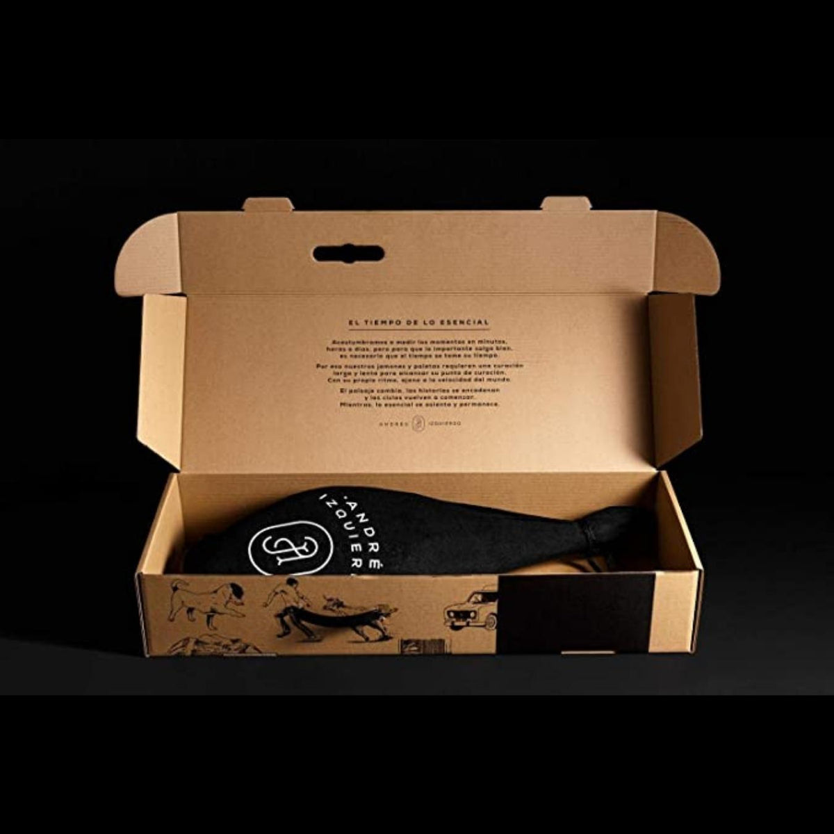 Spanischer Schinken Duroc – Paleta 4–4,5 kg in Geschenkbox